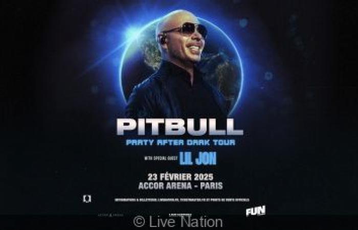 Pitbull en el Accor Arena de París: precios de las entradas y apertura de taquillas