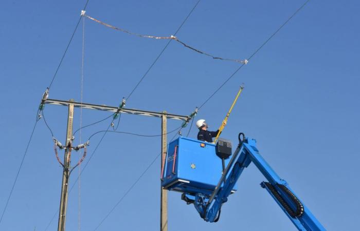 El corte de luz afecta a 15.000 viviendas