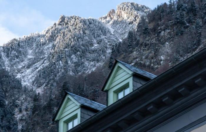 este balneario vuelve a su paisaje invernal