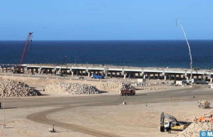 Una delegación de empresarios franceses visita proyectos de estructuración en la región de Dajla-Oued Eddahab