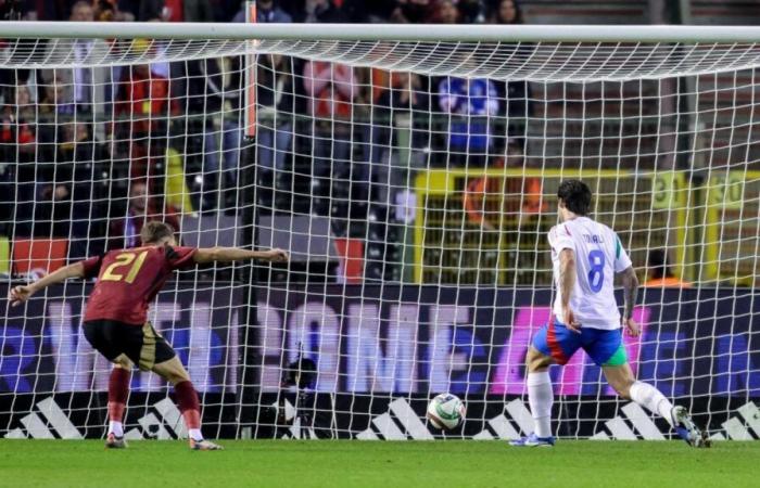 Bélgica-Italia 0-1 gol Tonali, la selección clasificada para los playoffs de la Nations League