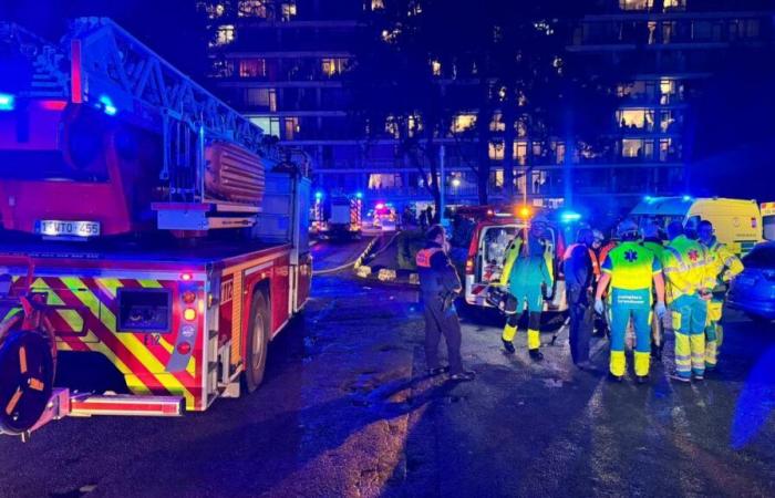 Bruselas: el pronóstico vital de una persona tras un incendio en Uccle (fotos)