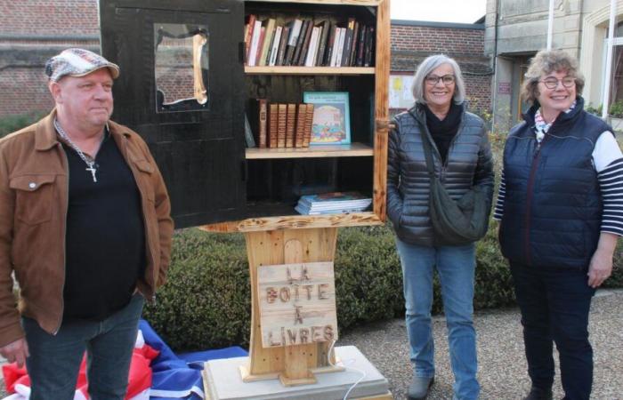 Inaugurada una primera caja de libros en Lourches