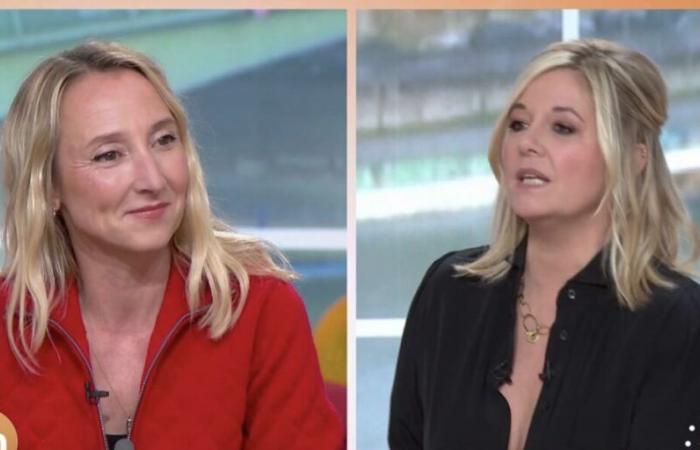 Flavie Flament ataca a Audrey Lamy, su invitada en Télématin