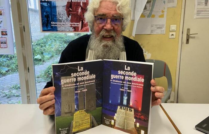 Bruno Malthet publica un nuevo libro sobre la Segunda Guerra Mundial en Châlons