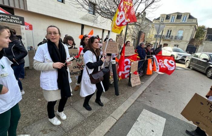 “No estamos dispuestos a rendirnos”: tercer día de huelga en el hospital privado de Francheville, en Dordoña