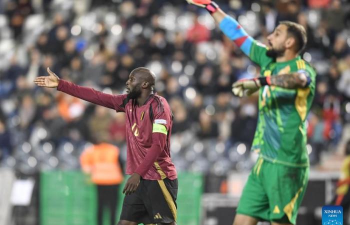 Partido de fútbol de la Liga A de la UEFA Nations League 2024/25: Bélgica vs.Italia-Xinhua