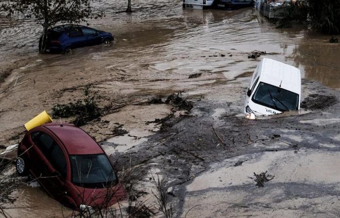 Video. En España, la ciudad de Málaga afectada por inundaciones