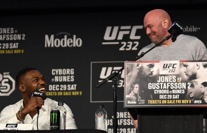 Dana White: ‘Si Jon Jones quiere pelear nuevamente después del sábado por la noche, peleará con Tom Aspinall’