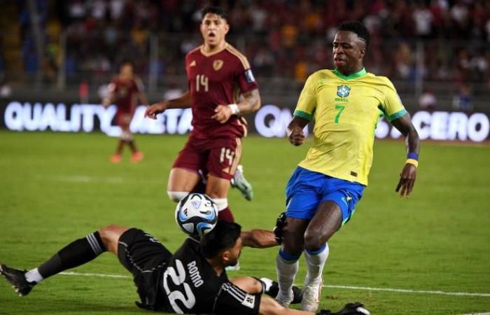 Resultado final Venezuela vs.Brasil: resultado de la clasificación para el Mundial, estadísticas mientras Vinicius falla el penalti en el empate