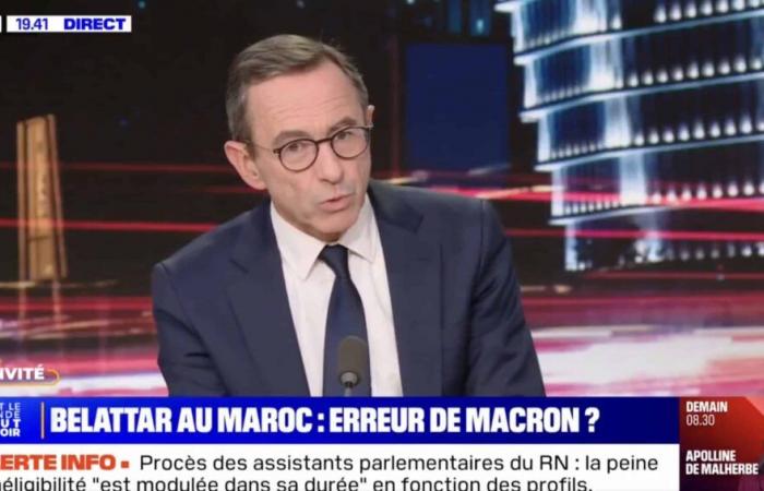 La visita de Emmanuel Macron a Marruecos: este comediante que “arruinó el viaje”, revelación de Bruno Retailleau en BFM TV