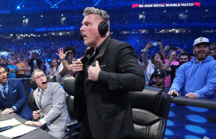 Pat McAfee adelanta su regreso para el WWE Royal Rumble 2025