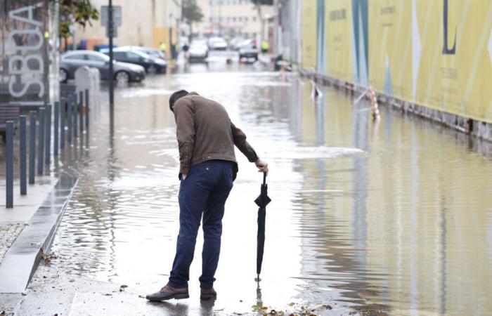 Alerta de inundaciones en Portugal