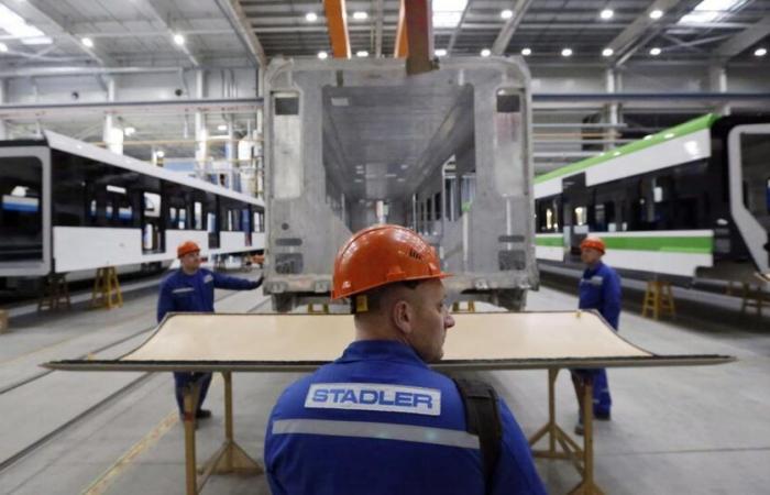 Sus ambiciones debilitadas por el mal tiempo en sus sitios, Stadler se descarrila en la bolsa – rts.ch