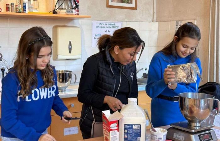 En Nimes, los niños diabéticos redescubren el placer de hornear con Anissa Sadaoui