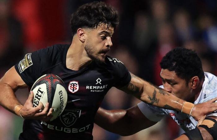 Romain Ntamack reanudó los entrenamientos con el Toulouse