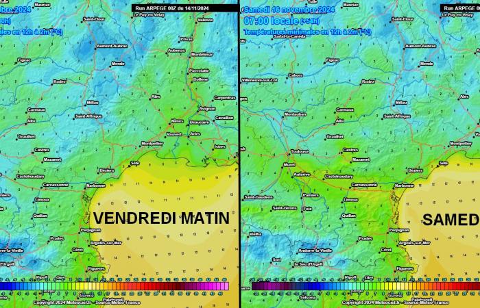 Tendencia meteorológica para la segunda quincena de noviembre