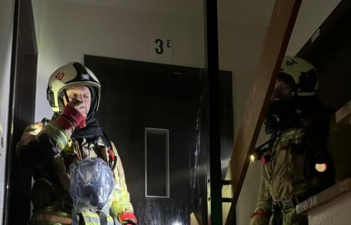 Bruselas: el pronóstico vital de una persona tras un incendio en Uccle (fotos)