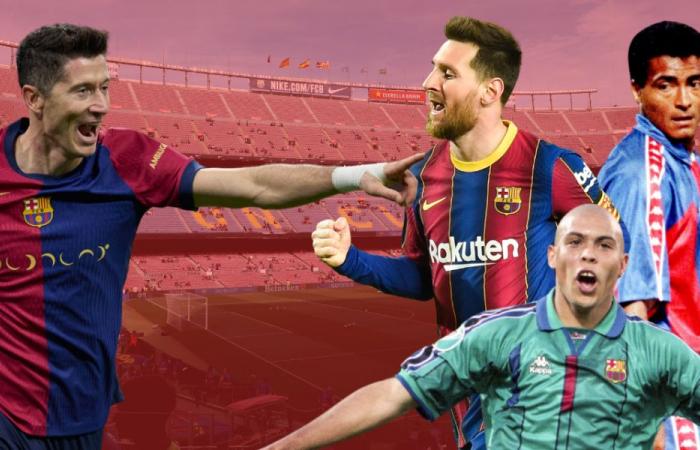 FC Barcelona: ¿dónde se sitúa Lewandowski respecto a las leyendas del club?