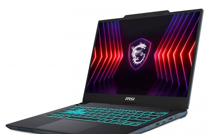 MSI Cyborg 14 A13VE-212FR, portátil ligero para juegos creativos de 14″ 144Hz, Ultrabook negro con Intel Core i5-H y GeForce RTX 4050 – LaptopSpirit