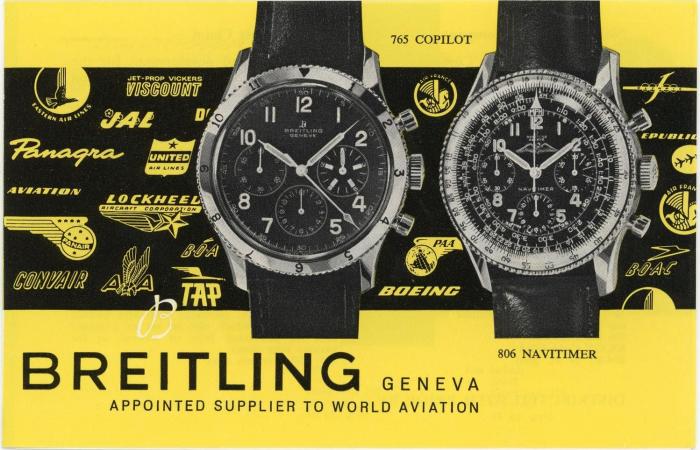 Breitling elige París para su primera venta de relojes antiguos