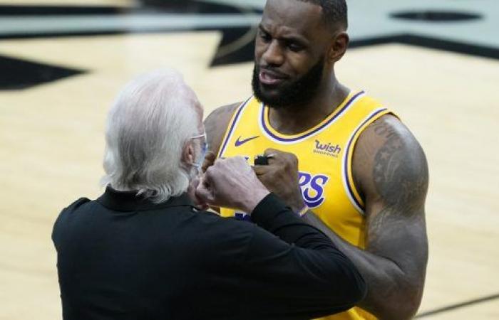 LeBron James piensa primero en su amigo Gregg Popovich • Basket USA