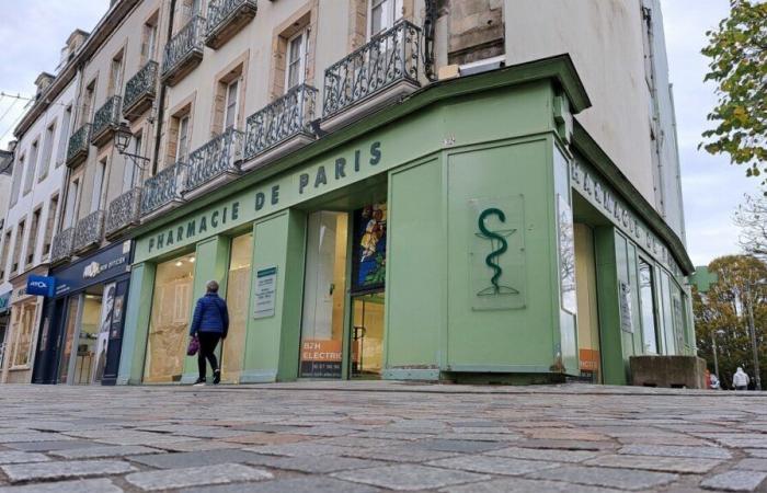 ¿Qué negocio se instalará en la antigua farmacia parisina del centro de Quimper?