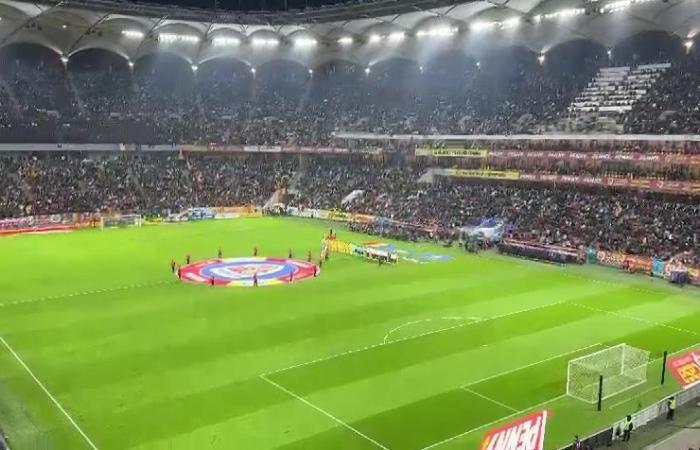 Reacciones mixtas. ¿Qué pasó en el Estadio Nacional cuando se cantó el himno de Kosovo?