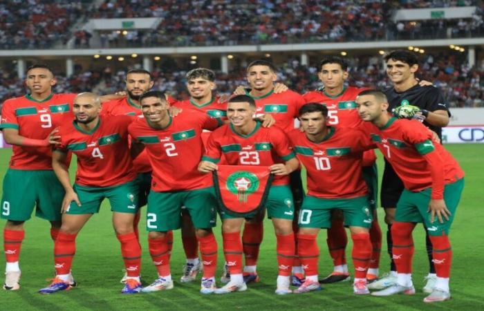 Gabón-Marruecos: el once inicial de los Leones del Atlas