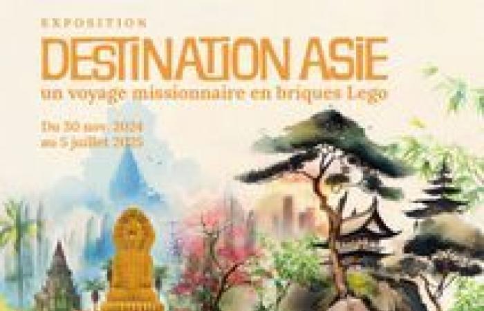 Destino Asia, un viaje misionero en ladrillos LEGO – M128 – Missions Etrangères de Paris – Paris, 75007