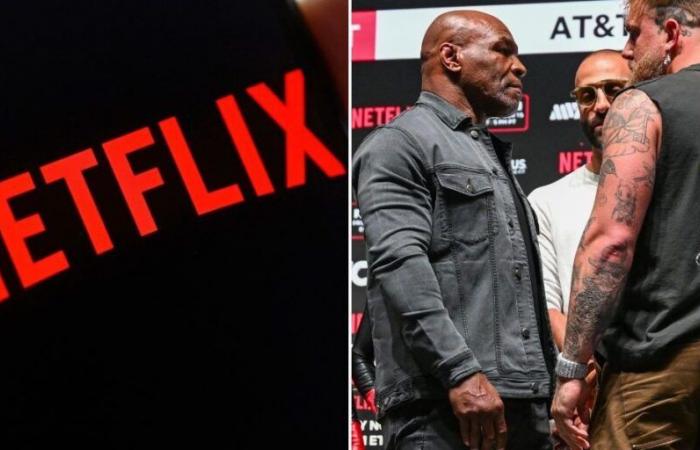 Los espectadores de Netflix quedaron furiosos antes de la pelea de boxeo de Mike Tyson y Jake Paul