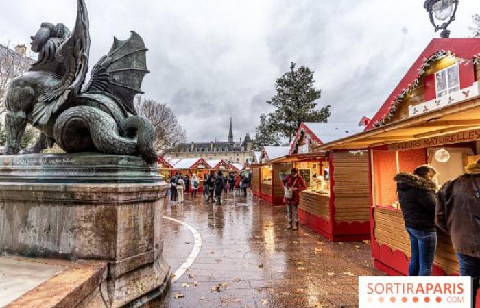 El mercado navideño Made in France de Saint-Michel en París 2024