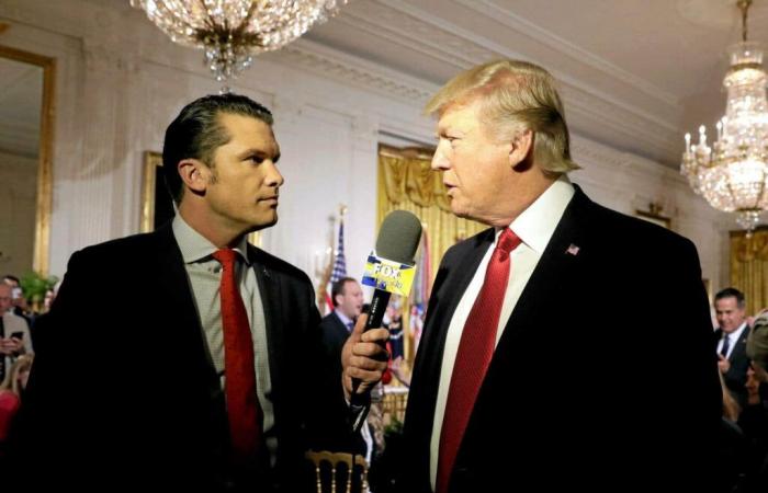 Al nominar a Pete Hegseth como secretario de Defensa, Donald Trump apunta directamente al Pentágono