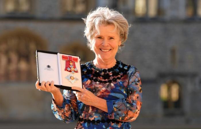 Imelda Staunton fue condecorada por el príncipe William