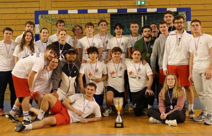 Deporte universitario: 3 medallas de oro en baloncesto, fútbol y balonmano para los alumnos de Le Creusot