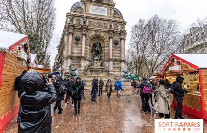 El mercado navideño Made in France de Saint-Michel en París 2024