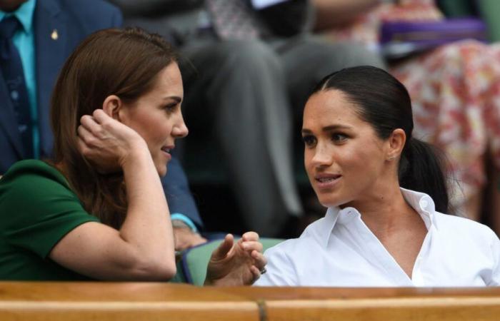 Meghan Markle sospecha cada vez más de Kate y ya no quiere que contacte a Harry