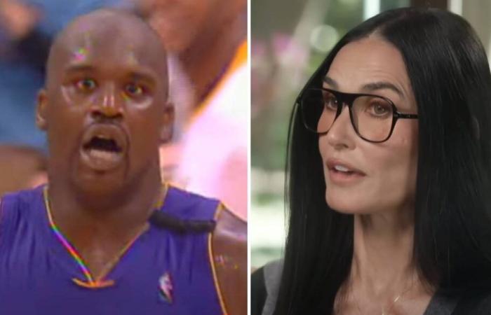 Un excompañero se desvela sobre la marcha de Shaq a los Lakers: “Me enteré de que Demi Moore…