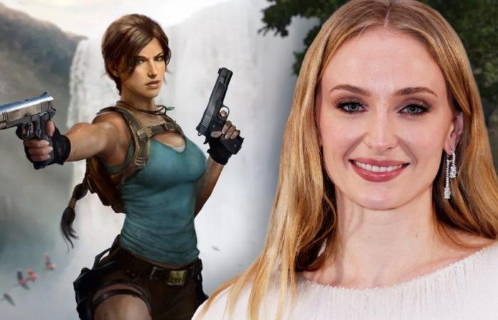 Sophie Turner interpretará a Lara Croft en una serie de Amazon