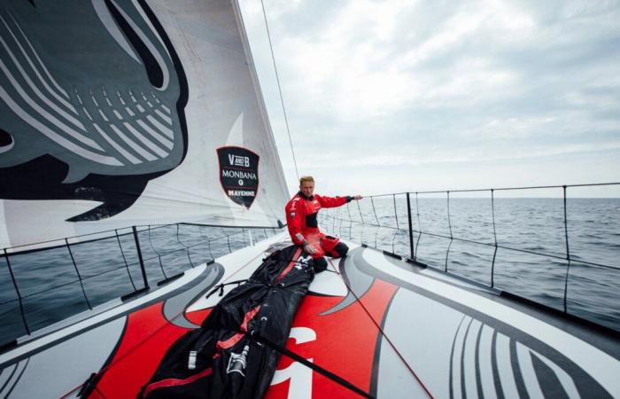 Vendée Globe 2024. Maxime Sorel se refugió en Madeira para reparar