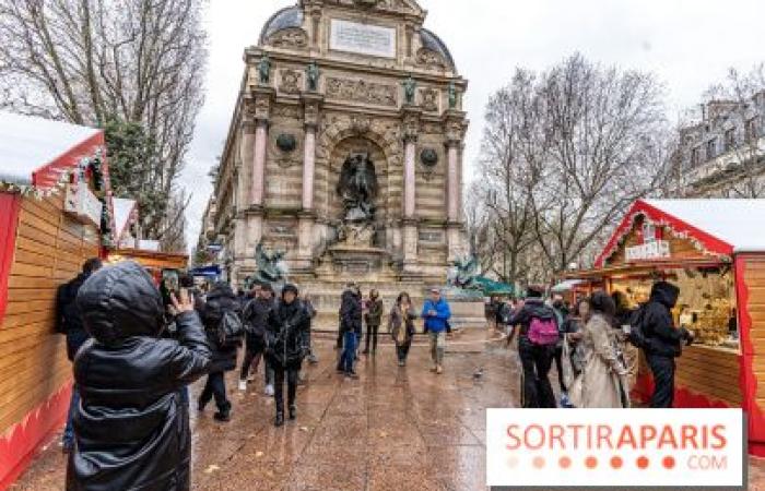 El mercado navideño Made in France de Saint-Michel en París 2024