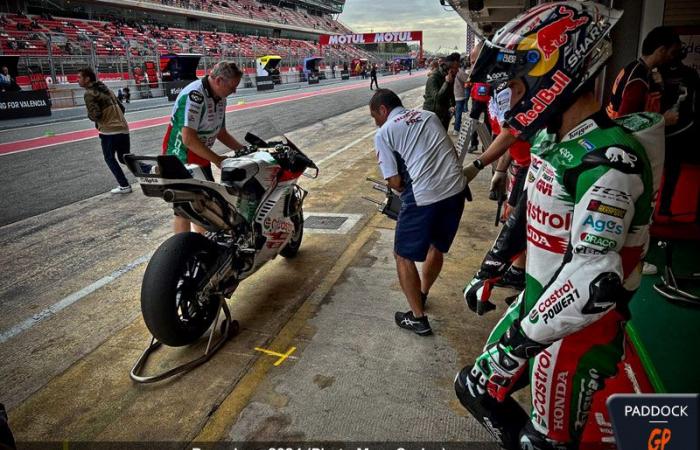 MotoGP Barcelona J1 Debriefing Johann Zarco (Honda/4): “Incluso abracé al chico que ganó, porque me tocó”