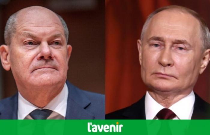 Olaf Scholz y Vladimir Putin hablaron por primera vez en dos años