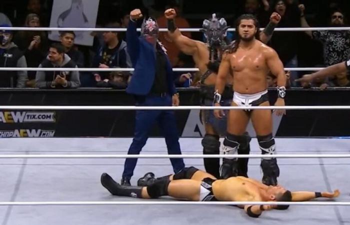 Richard Holliday hace su debut en el ring de AEW en una lucha de parejas en AEW Rampage, pierde ante La Facción Ingobernable