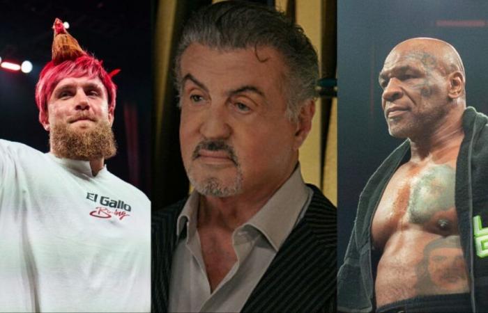 Sylvester Stallone aparentemente hizo su elección para Mike Tyson vs. Jake Paul, pero los sitios de apuestas dicen lo contrario