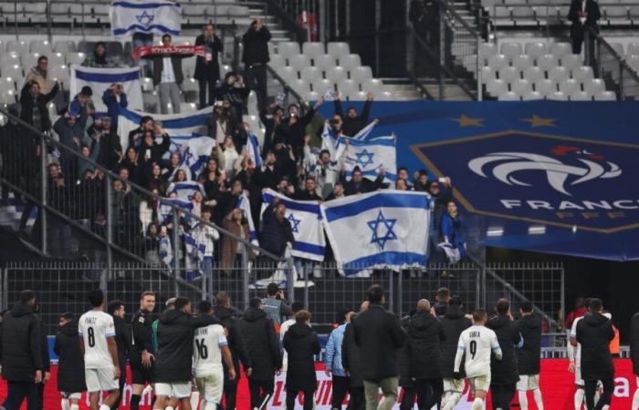 Peleas en las gradas, silbidos del himno: el encuentro entre Francia e Israel interrumpido