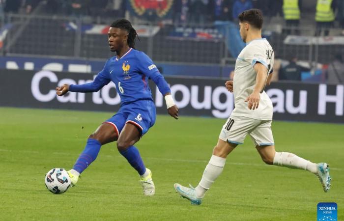 Partido de fútbol de la Liga de Naciones de la UEFA A: Francia vs. Israel-Xinhua