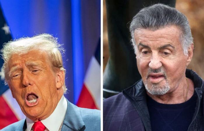 Sylvester Stallone llama a Donald Trump el “segundo George Washington”