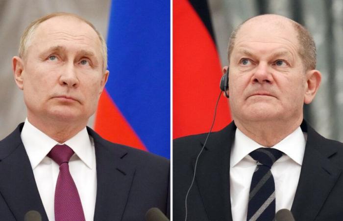 Guerra en Ucrania: Olaf Scholz y Vladimir Putin hablaron por teléfono por primera vez en dos años