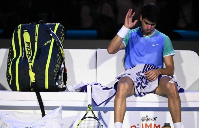 Carlos Alcaraz queda eliminado de las ATP Finals